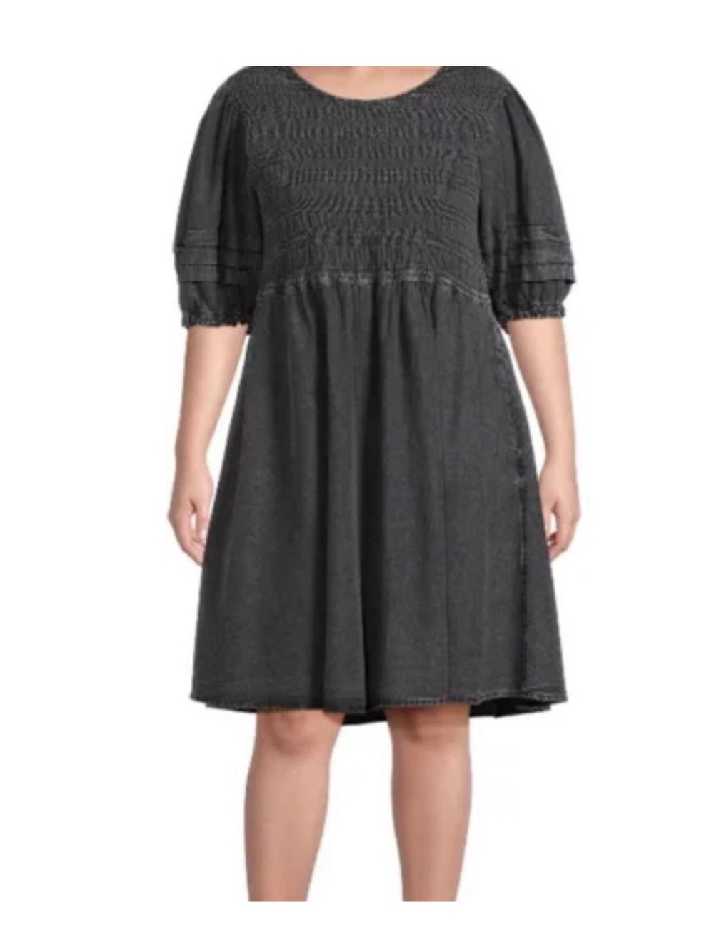 TERRA & SKY Dress Distressed